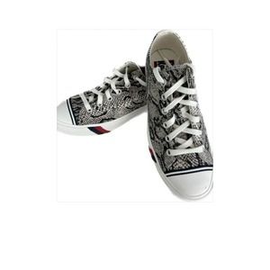 NEW! Pro-Keds Ripstop Snakeskin Canvas Lo sneakers Unisex M Size 9; W size10.5.